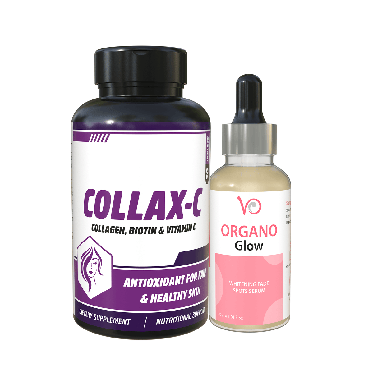 Collax C Tab +  Organo Glow Serum